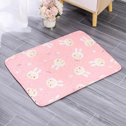 tapis rafraichissant pour chat couleur rose
